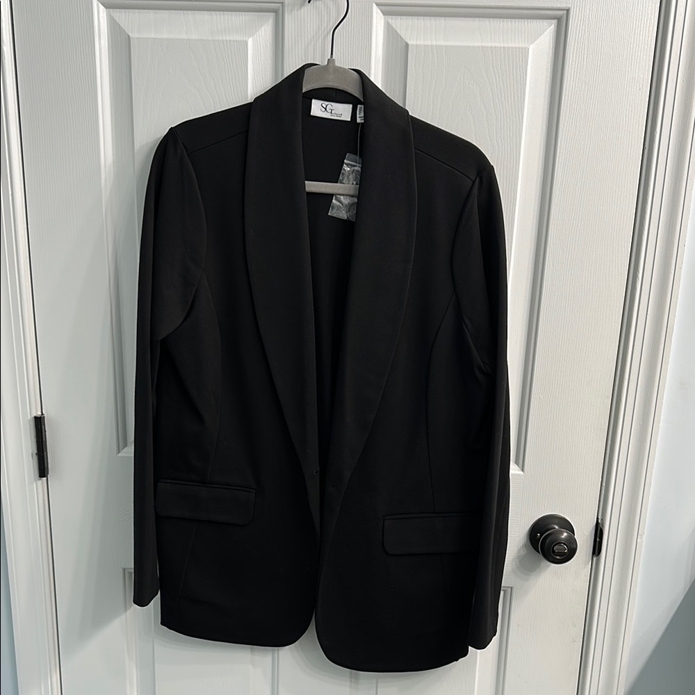 Susan Graver Black Blazer